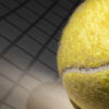 Tennis ball and shadow