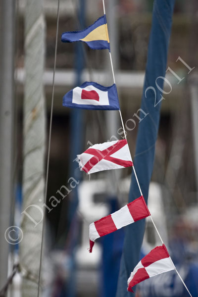 Nautical code flags
